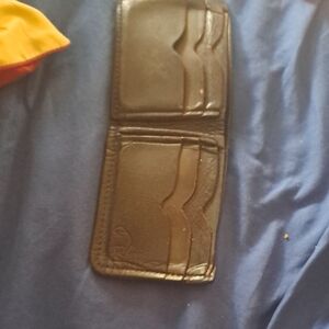 Men's Black Leather Wallet